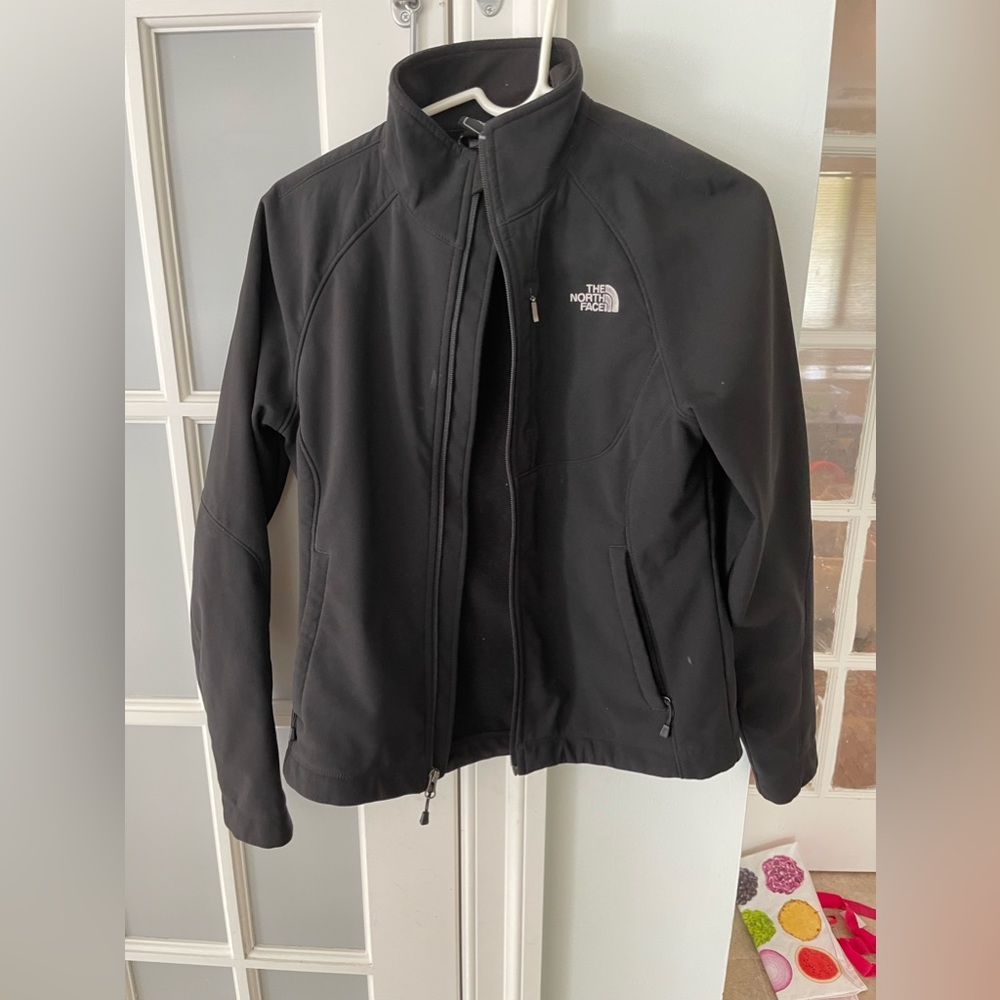 North face women’s water repellent fleece lined performance jacket light use